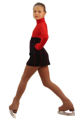 IceDress Figure Skating Dress - Thermal - IceFashion (Black With Red) -Skate Shop f3eaed88aceb 11162 29995 09776.1582499431
