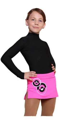 IceDress - Figure Skating Skirts - Bubble Gum (Hot Pink)