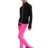IceDress Figure Skating Outfit - Thermal - Disco Dance (Black With Hot Pink)