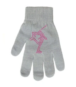 Magic Gloves With Pink Rhinestones 19 Magic Gloves With Pink Rhinestones -Skate Shop grey 51553.1625804427