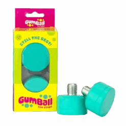 Moxi Gumball Roller Skate Toe Stops (Mint 83A, Short Stem)