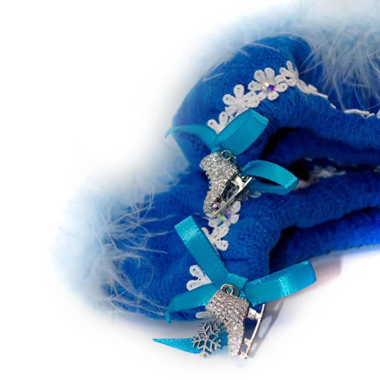 The Sassy Ice Skating Soakers - Blue 5 The Sassy Ice Skating Soakers - Blue - Image 3