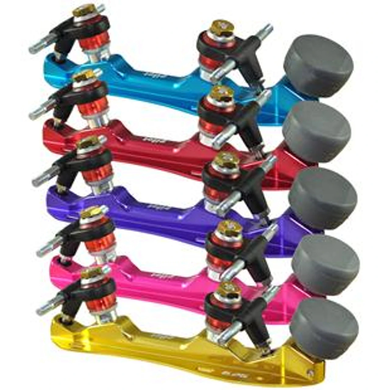 Atom Quad Roller Skate Plates - Pilot Falcon Plus Color 3 Atom Quad Roller Skate Plates - Pilot Falcon Plus Color