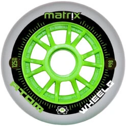 Atom Inline Outdoor Wheels Matrix- 125 Mm (Refurbished, Sold Individually)