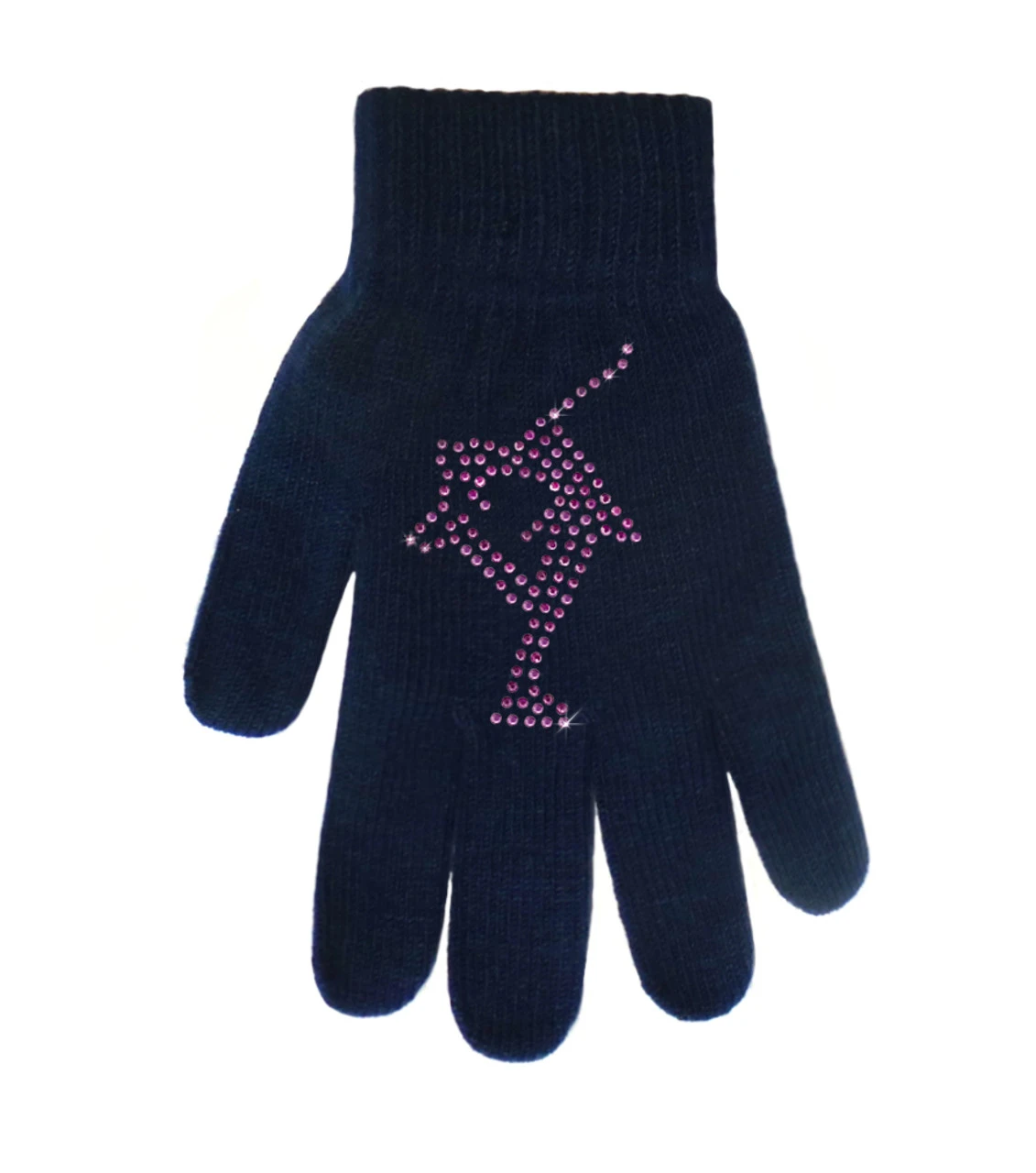 Magic Gloves With Pink Rhinestones 5 Magic Gloves With Pink Rhinestones - Image 3