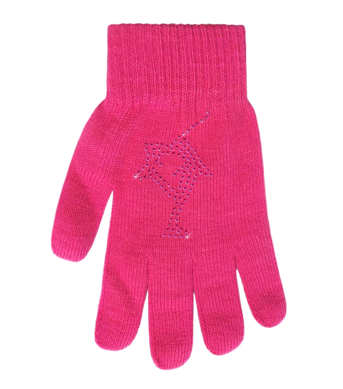 Magic Gloves With Pink Rhinestones 7 Magic Gloves With Pink Rhinestones - Image 5