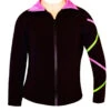 Criss Cross Poly/Spandex Ice Skating Jacket Pink/Lime XJ120 1 Criss Cross Poly/Spandex Ice Skating Jacket Pink/Lime XJ120 -Skate Shop pinklimepolyspandexjacket 47245.1540224501