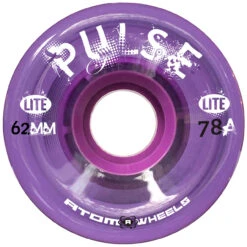 Atom Roller Skate Outdoor Wheels - Pulse Lite -Skate Shop purple pulse lite CART 1024x1024 16917.1684988873