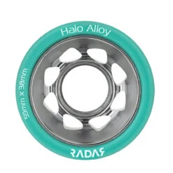 Riedell Skates Radar Halo Alloy 59mm Indoor Skate Wheels 20 Riedell Skates Radar Halo Alloy 59mm Indoor Skate Wheels -Skate Shop radar halo alloy 95A face XL 30227.1683570641