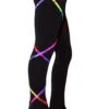 Criss Cross Poly Spandex Rainbow Ice Skating Pants XP120 2 Criss Cross Poly Spandex Rainbow Ice Skating Pants XP120 -Skate Shop raibowcrisscrossside 92864.1576214826