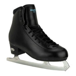 Riedell Topaz Ice Skates (Width D) 14 Riedell Topaz Ice Skates (Width D) -Skate Shop riedell topaz skate black angle xl 05212.1676633354