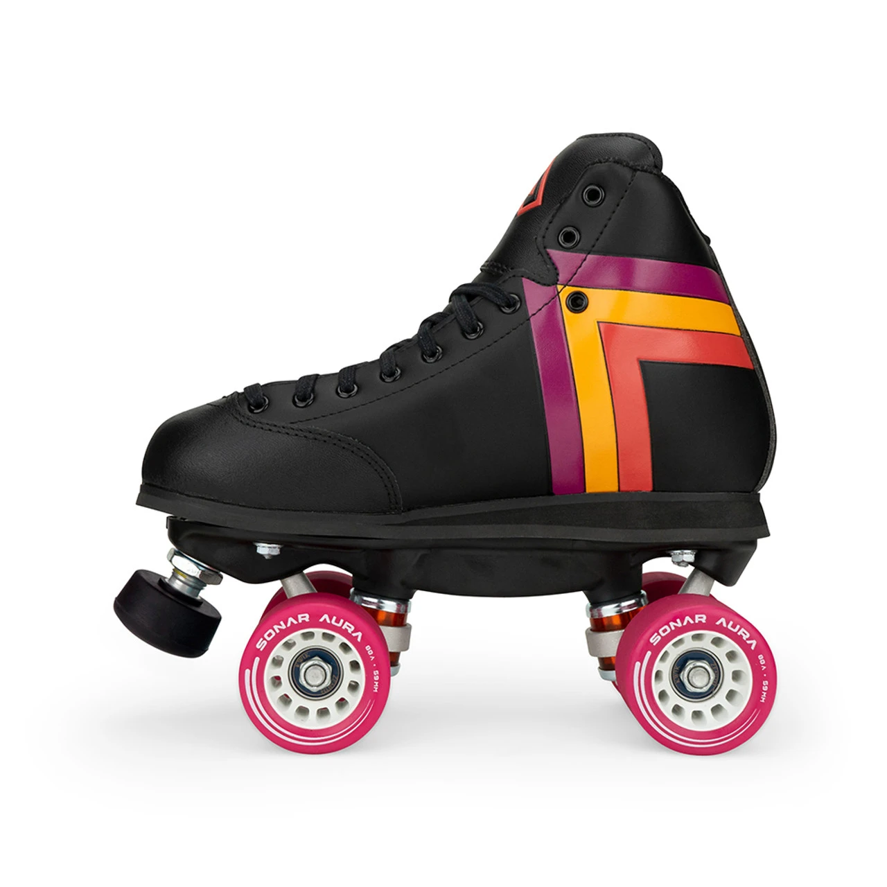 Riedell Quad Roller Skates - Antik Skyhawk Indoor Skate Set (Old Model, Black) 4 Riedell Quad Roller Skates - Antik Skyhawk Indoor Skate Set (Old Model, Black) - Image 2
