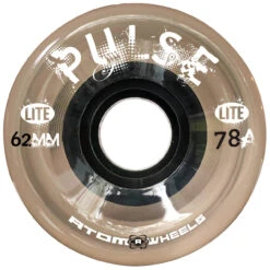 Atom Roller Skate Outdoor Wheels - Pulse Lite -Skate Shop smoke pulse lite CART 1024x1024 82315.1684988873