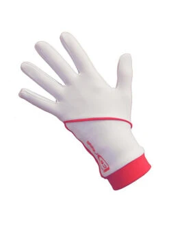 Icedress - Thermal Figure Skating Gloves "IceDress" (40% OFF, White And Hot Coral)