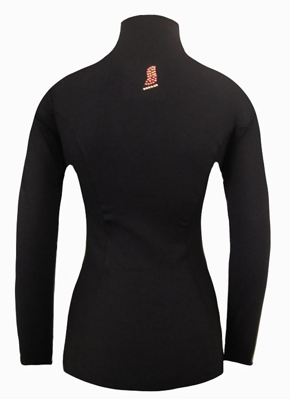 Venetta Classic Figure Skating Jacket VJ507 3 Venetta Classic Figure Skating Jacket VJ507