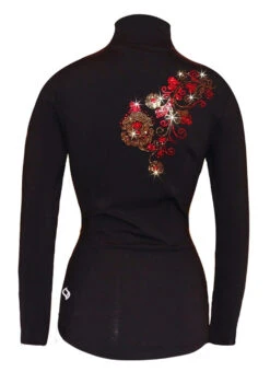 Venetta "Floral" Skating Jacket Gold/Siam